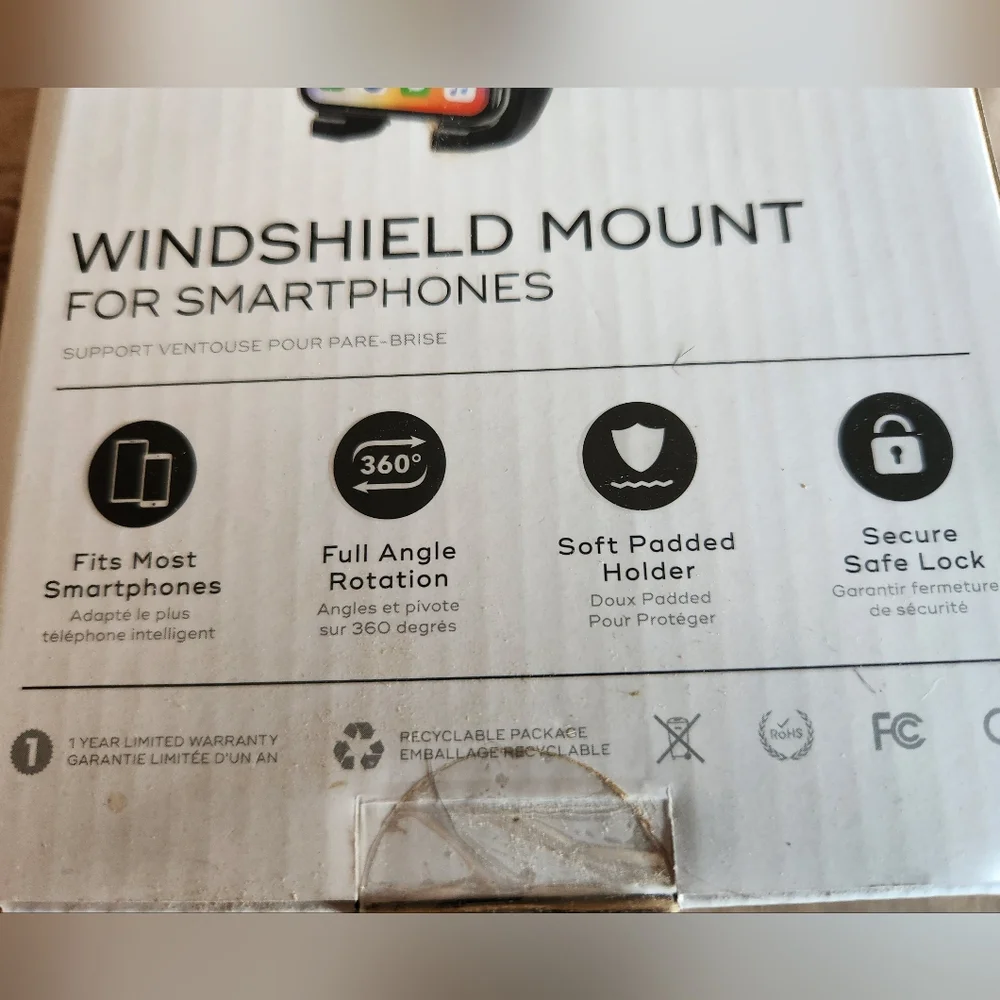 Iworld Smartphone Windshield Mount - Picture 3 of 3